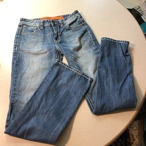Rock & Roll Cowboy Denim Sz 18R Model BB Gun Regular Fit Bootcut Blue Jeans
